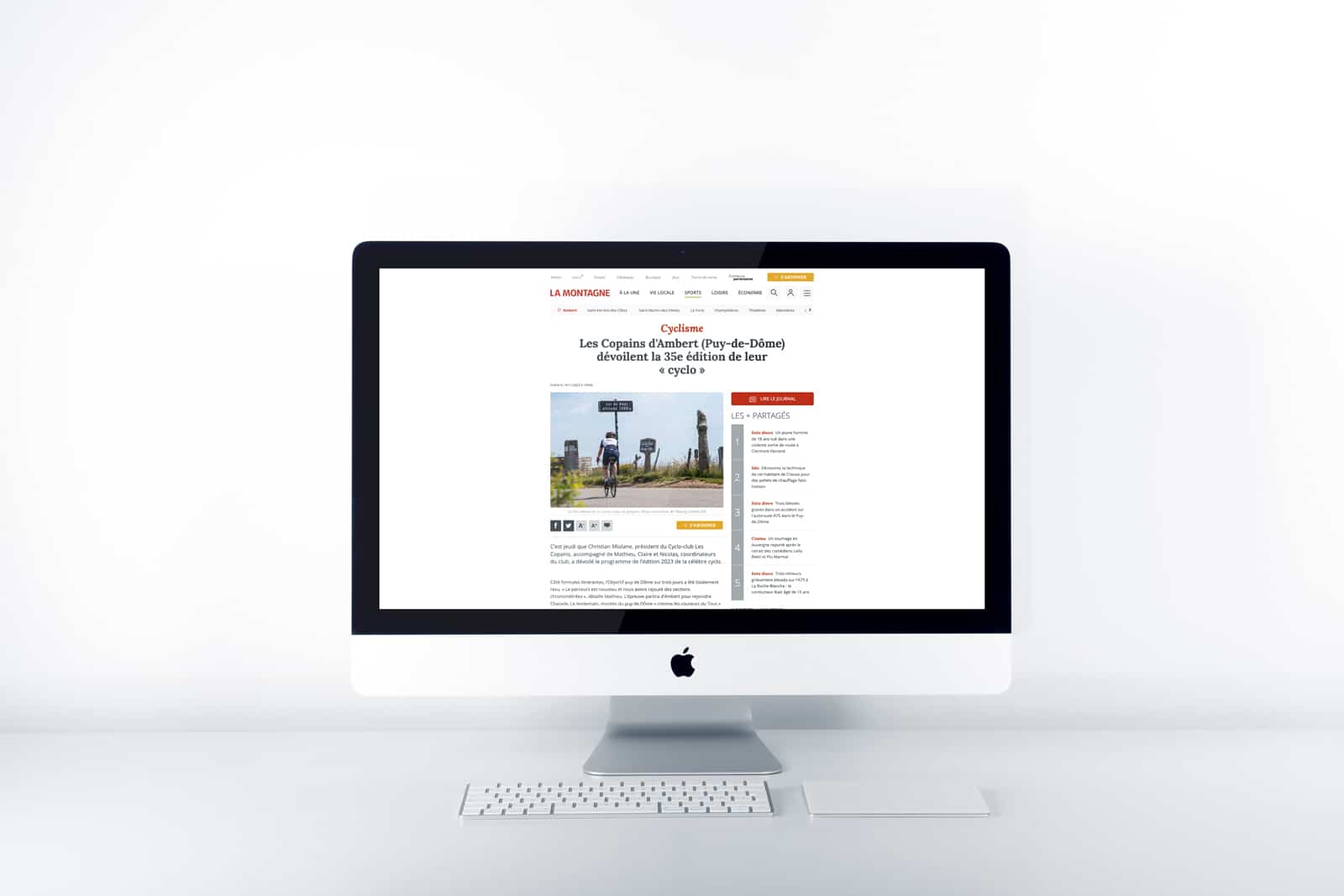 Les Copains d'Ambert (Puy-de-Dôme) dévoilent la 35e édition de leur « cyclo »